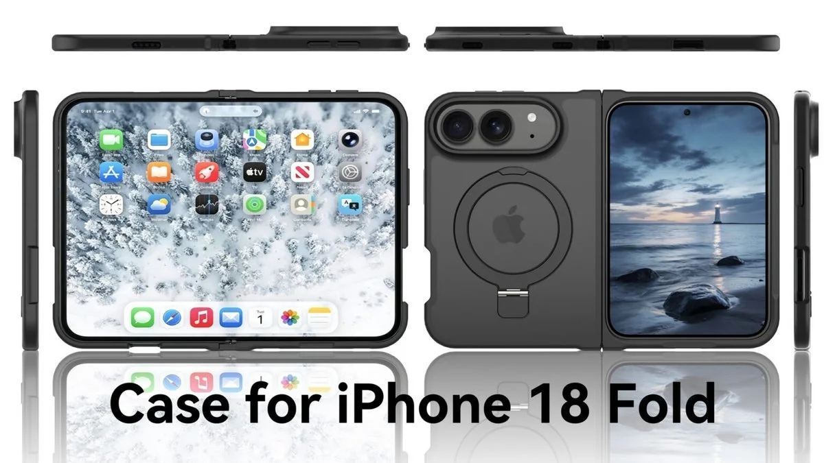 Leaked iPhone Ultra cases hint at wide, tablet-like foldable design