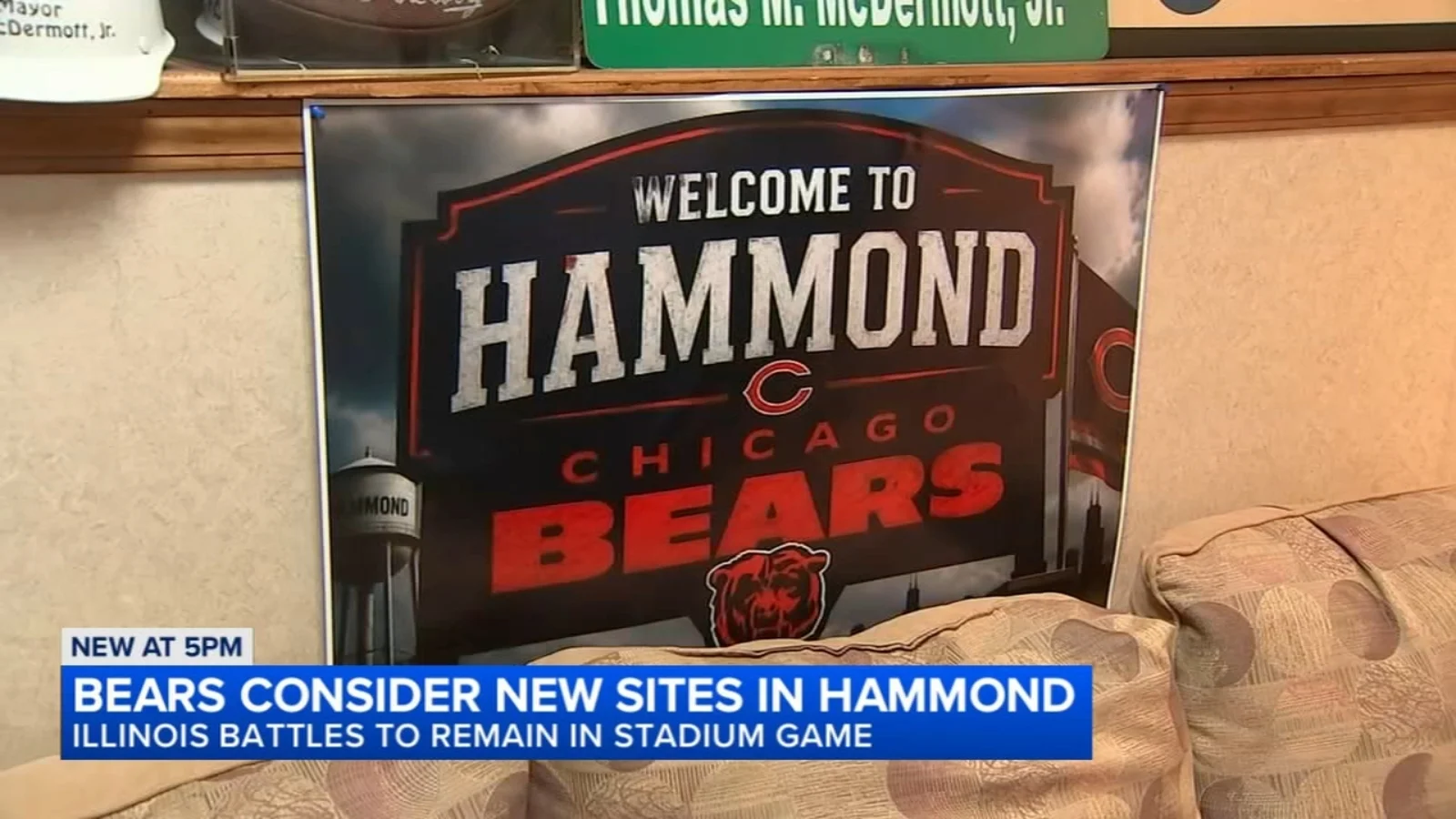 Bears weighing Hammond site as Illinois lawmakers push incentives to keep team in-state