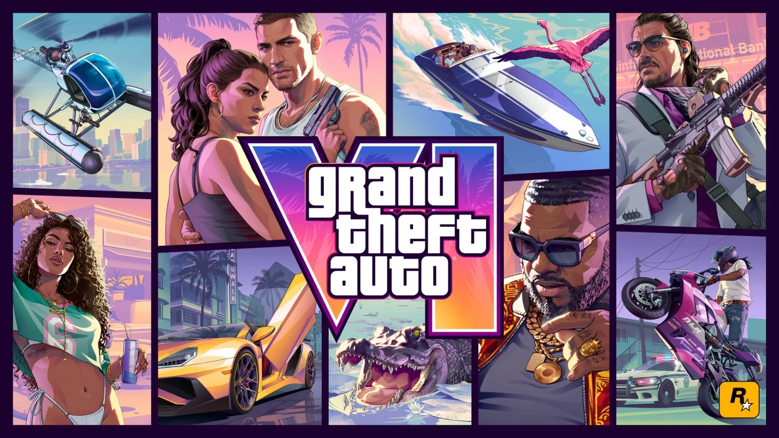 GTA 6 Pre-Orders Start June 25; Official Cover Art Unveiled