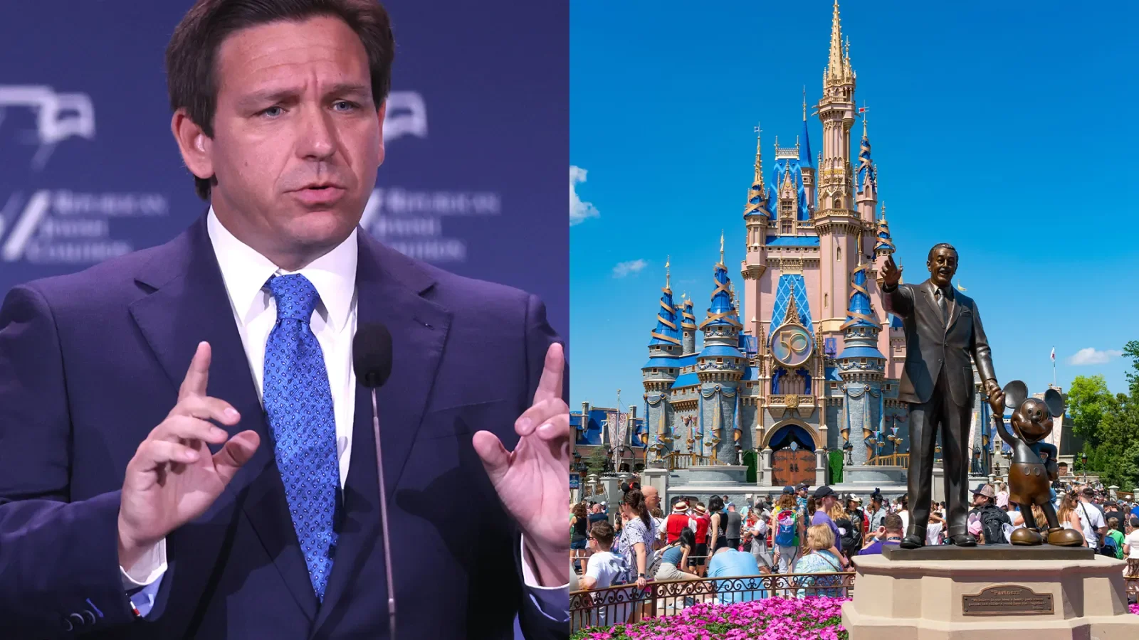 Disney and DeSantis Clash Over Free Speech Case