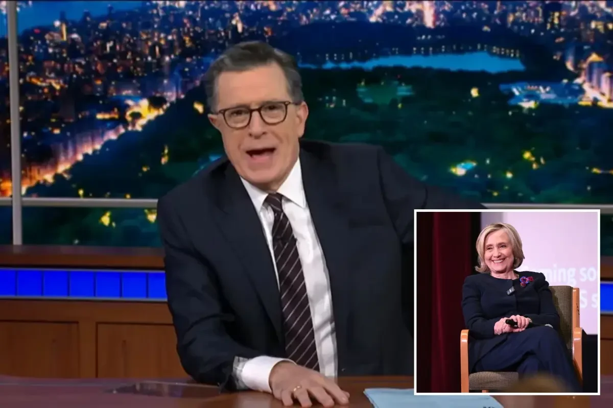 Colbert Uncovers Unaired Hillary Clinton Graphic in Late Show Farewell Week