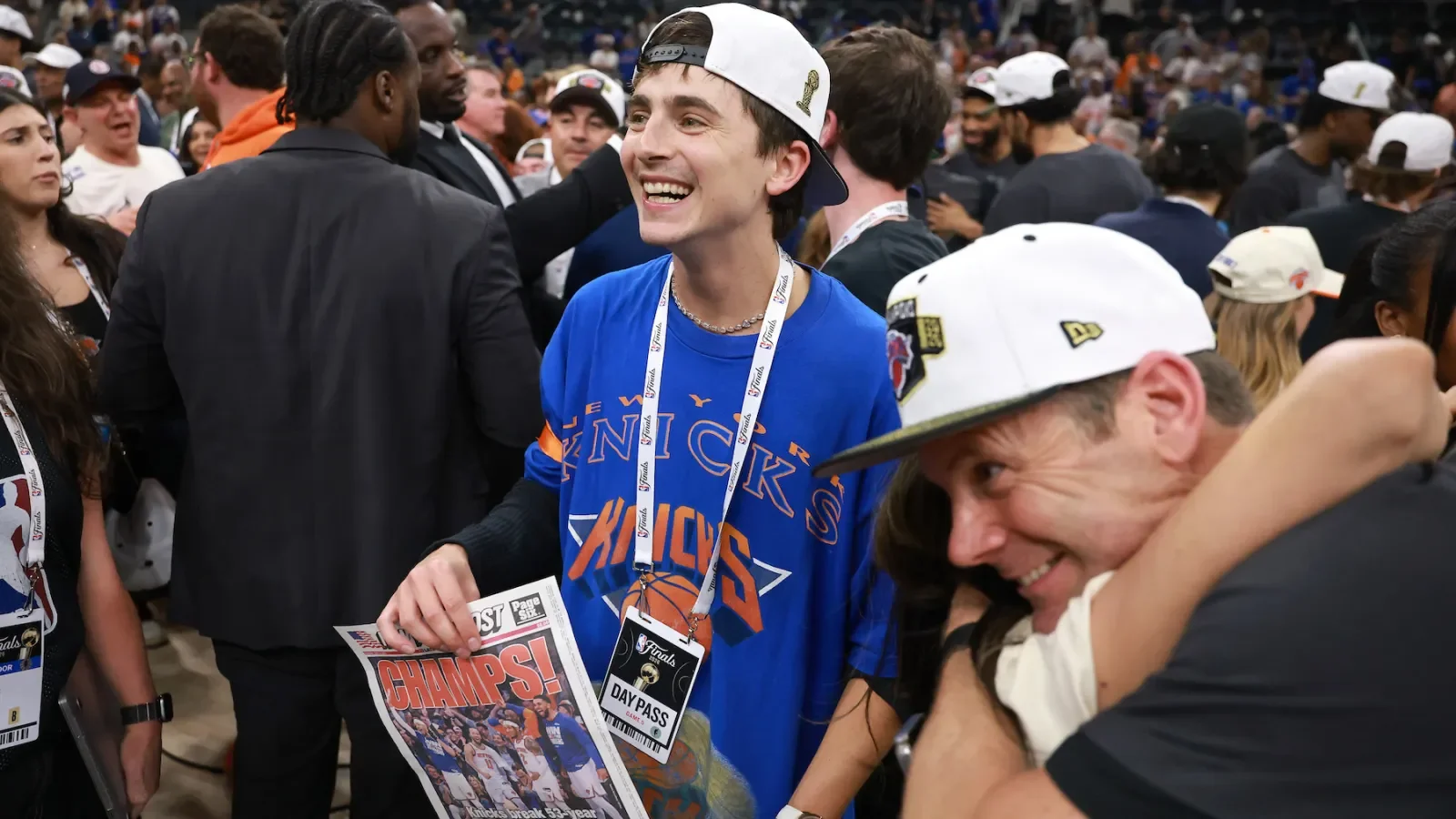 A-List Cheers Knicks' 53-Year Title Breakthrough
