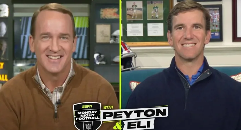 ManningCast Expands to 12 Games, Including First-Ever Super Bowl Telecast