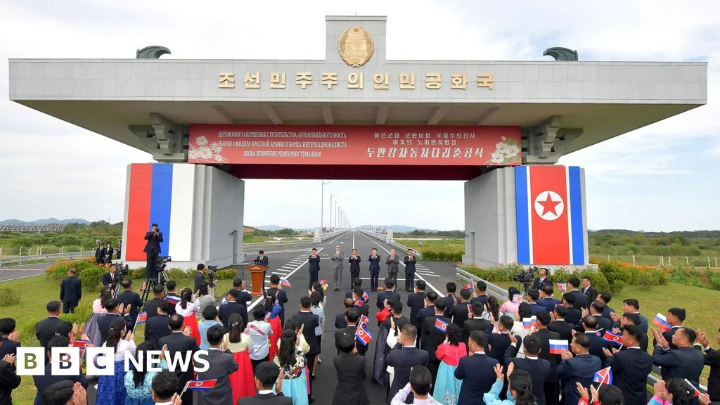 Historic North Korea–Russia road bridge opens border transit