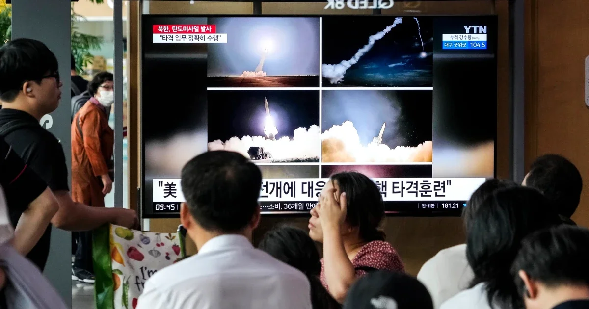 North Korea's Ballistic Missile Launch in Response to U.S. Bomber Drills