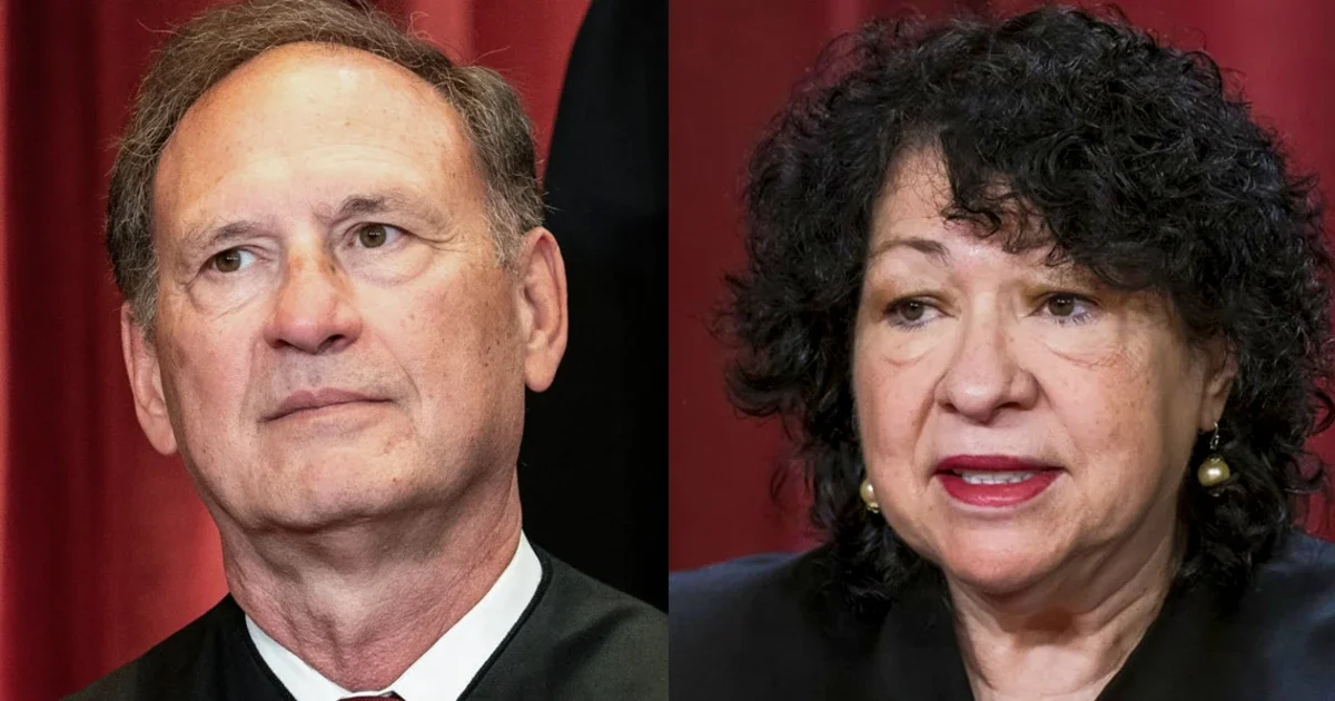 Rare bench clash as Alito and Sotomayor spar over asylum powers