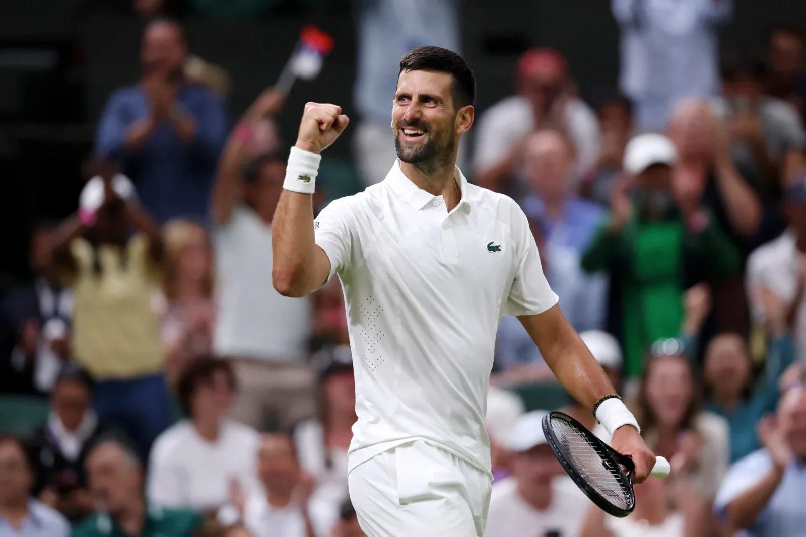 Djokovic outlasts Auger-Aliassime in Wimbledon epic to claim Open Era five-set record