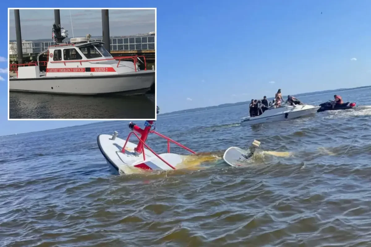 Whale Collision Sinks NJ Rescue Boat; Crew Rescued Near NY Harbor