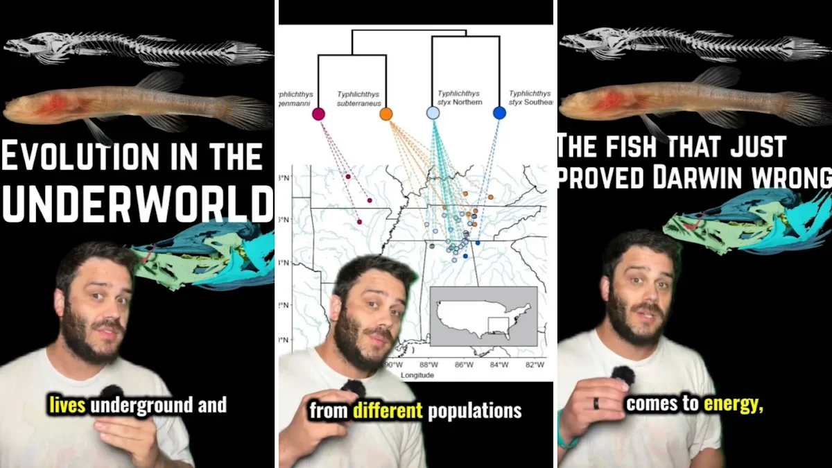 Cavefish across three Southern states hint that evolution can unfold underground