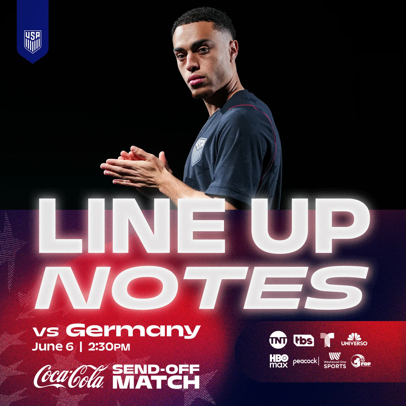 USMNT Unveils Fresh XI for Germany Clash in Send-Off