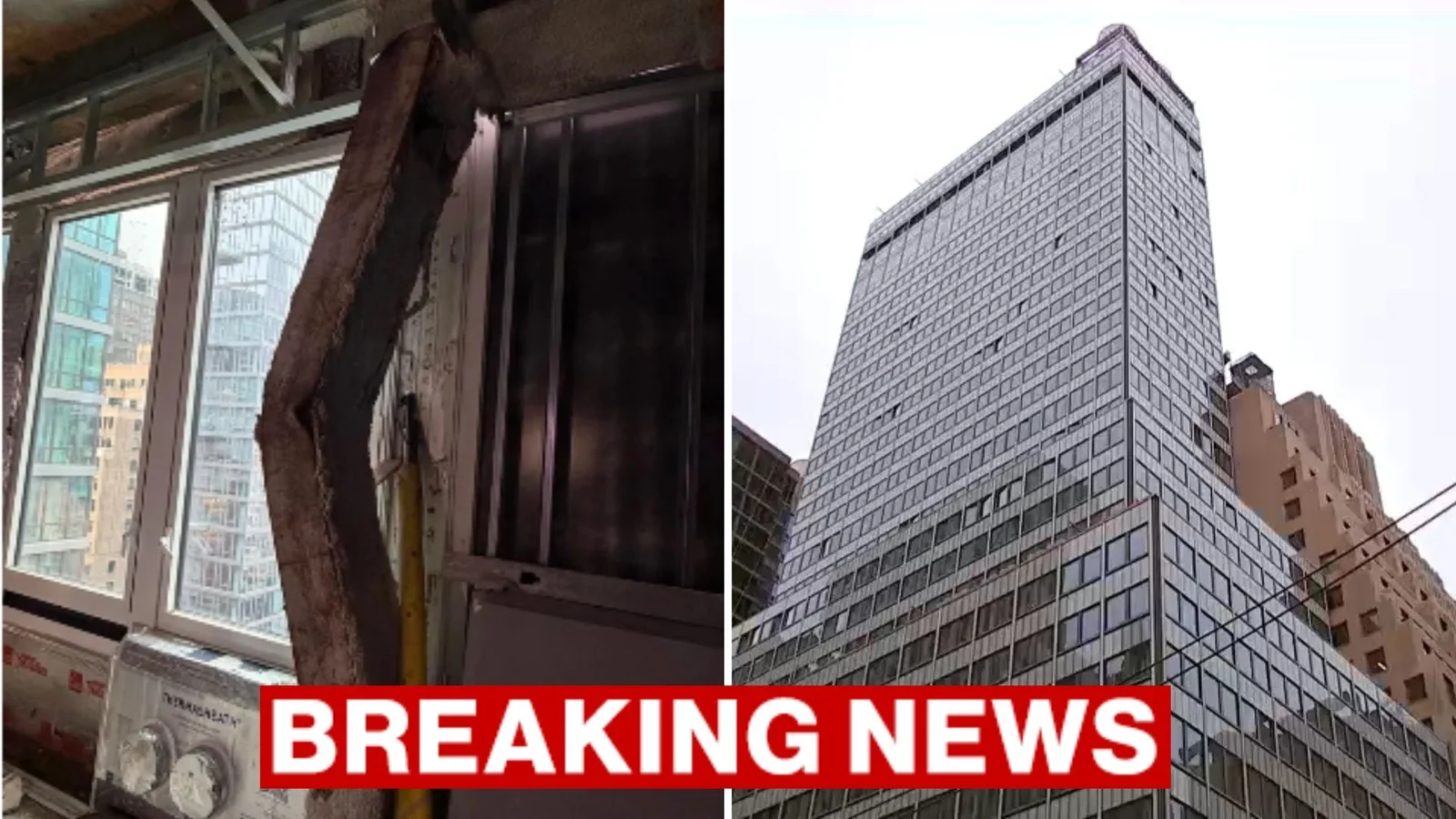 Buckling beams trigger Midtown East evacuation as city braces for potential collapse