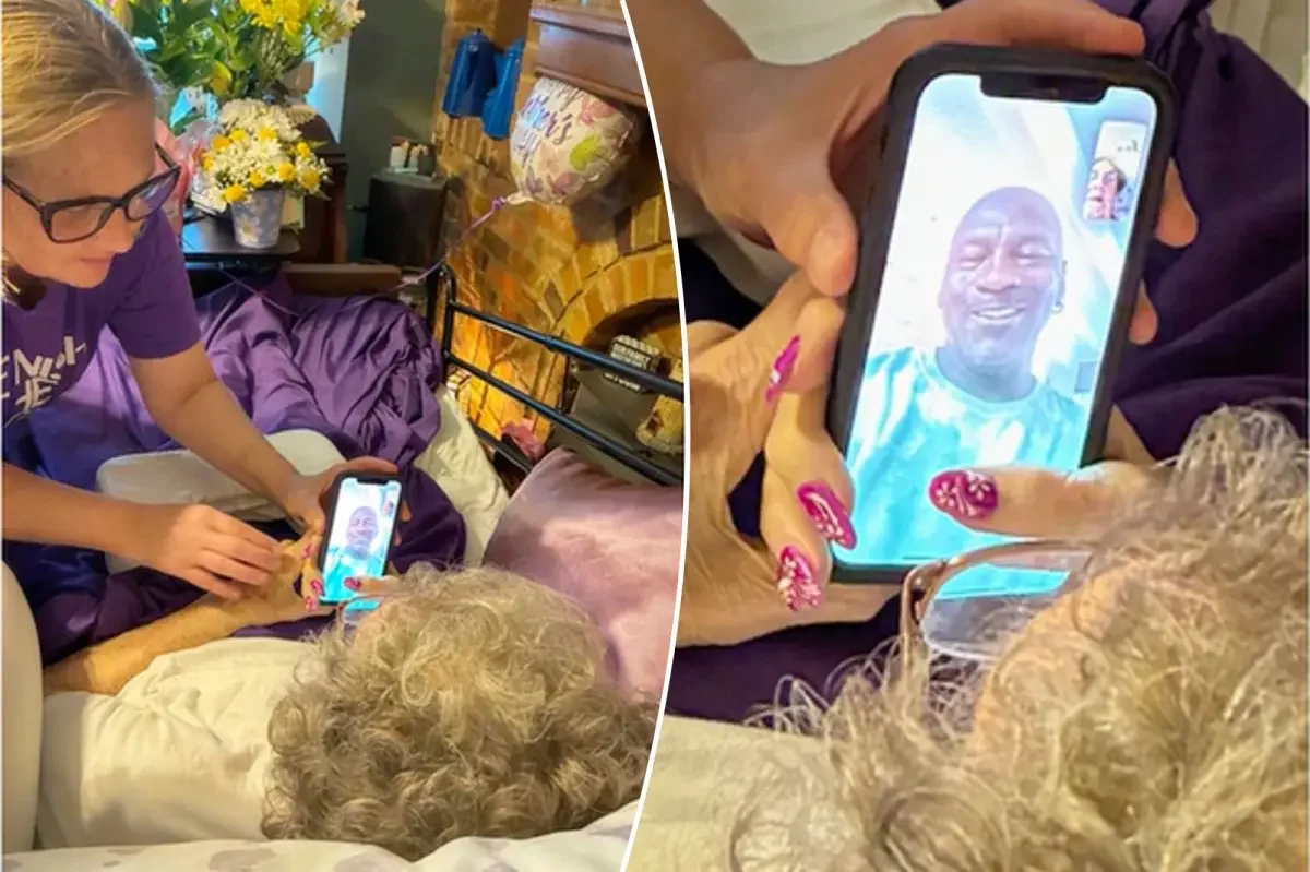 Jordan Fulfills Ill Teacher’s Hospice Wish With Heartfelt FaceTime Moment