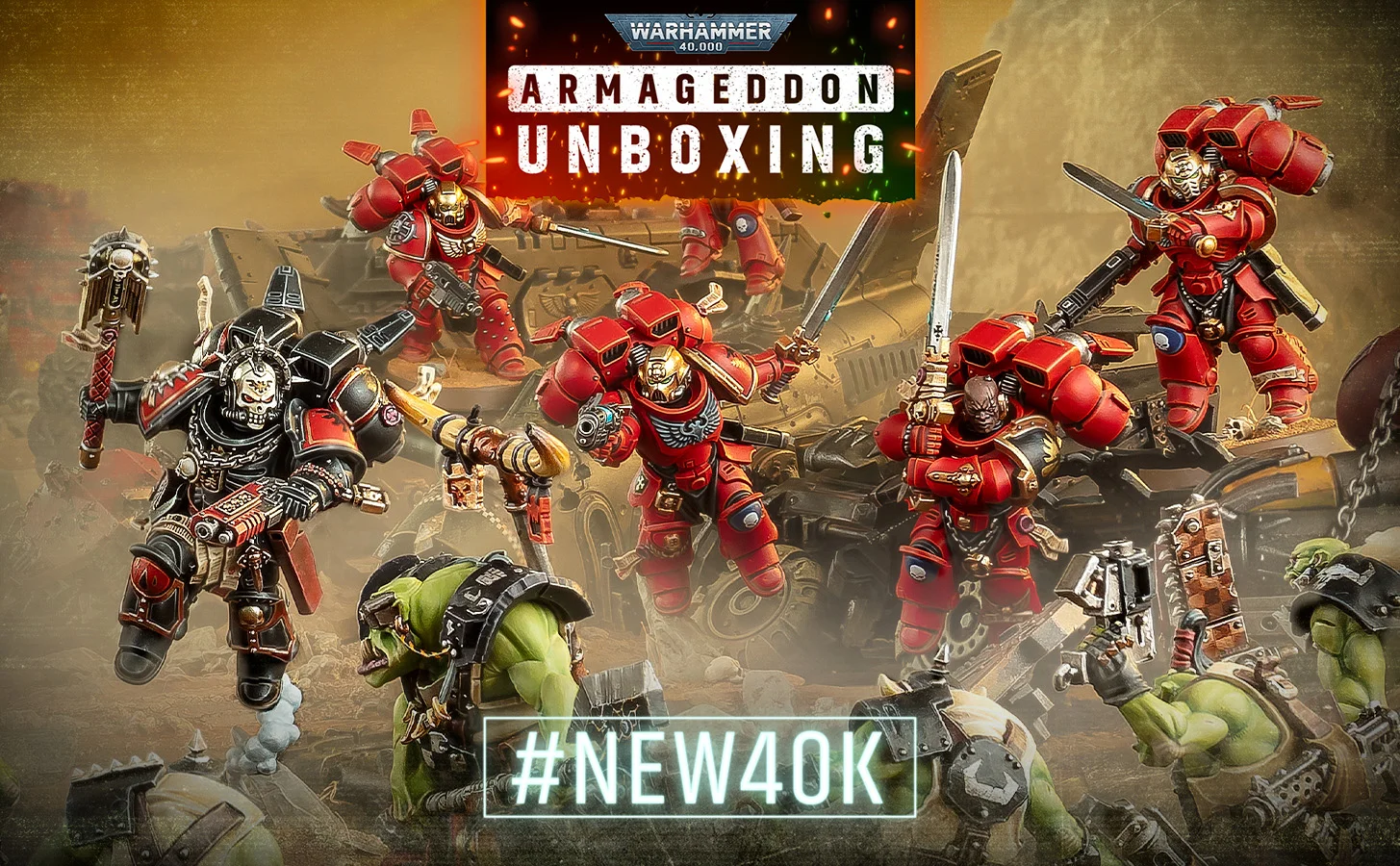 Angels of Death Arrive: Space Marines Unboxed for Armageddon