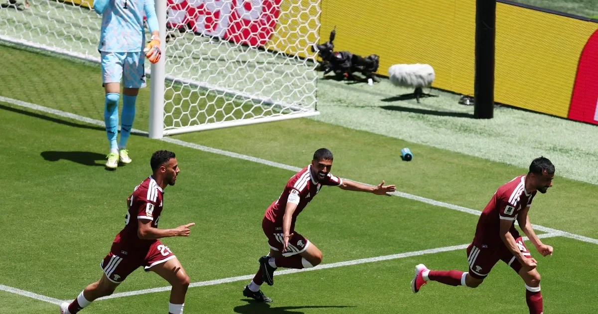 Qatar snatches historic World Cup point with stoppage-time equalizer against Switzerland