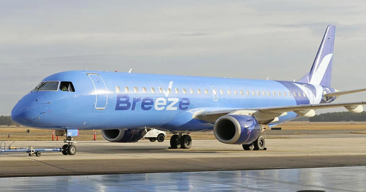 Breeze Expands Dayton Service With Four New Nonstop Routes