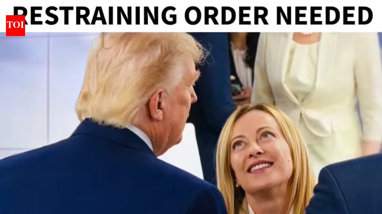 Trump-Meloni feud flares up with meme ahead of NATO summit