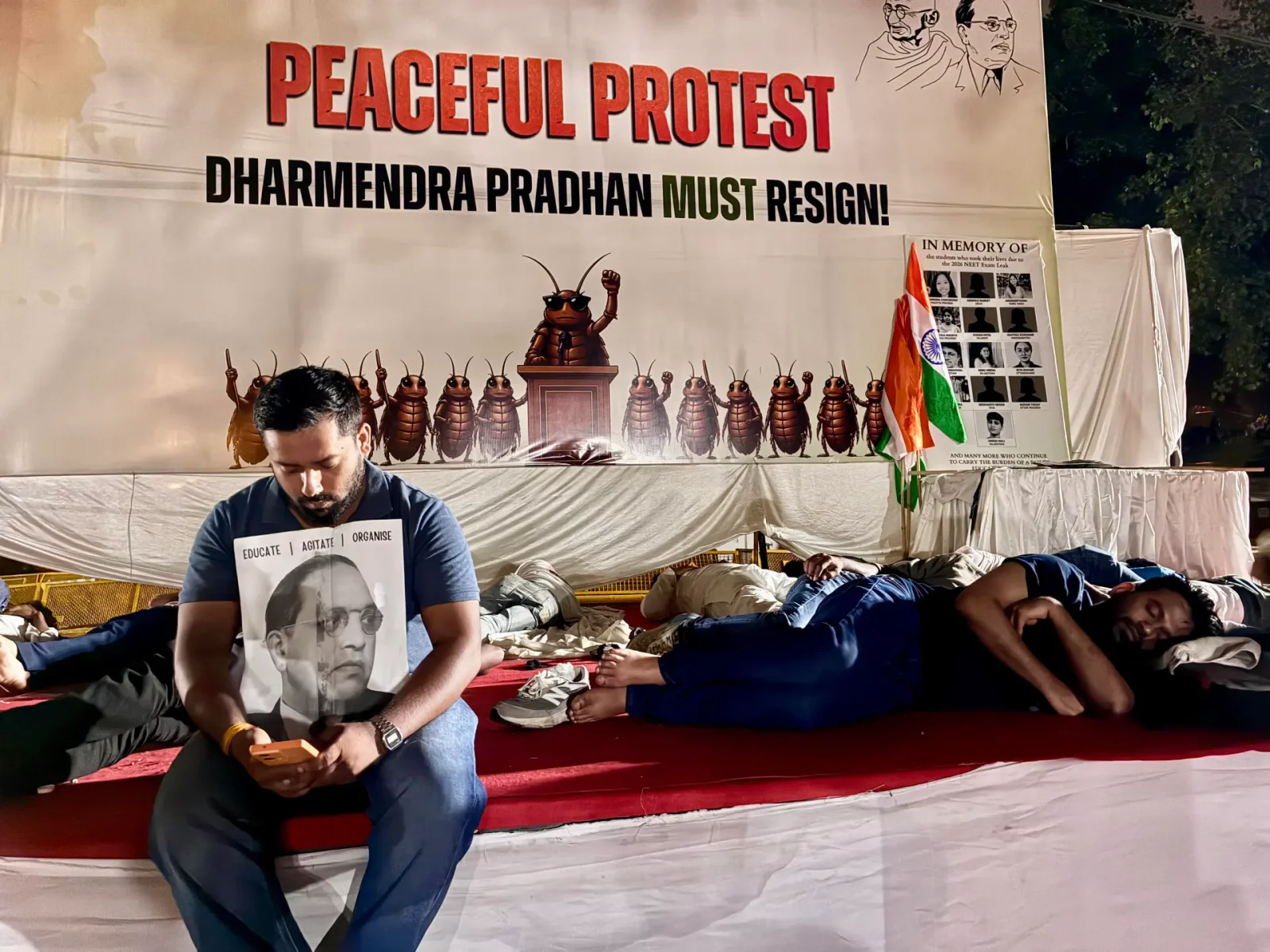 Gen Z-led Cockroach Janta Party protests in Delhi demand minister's resignation