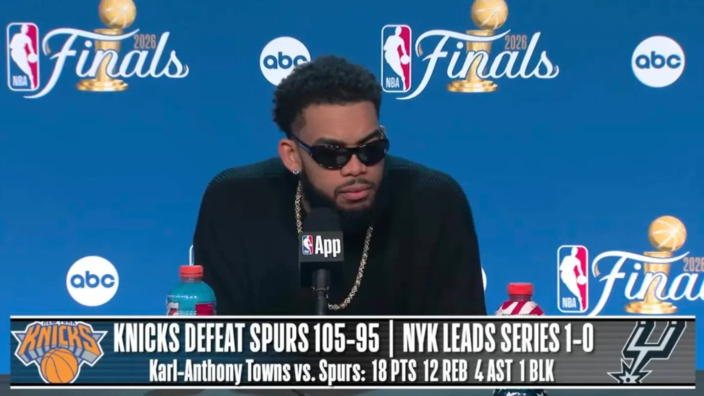 Towns Stifles Wembanyama as Knicks Take Game 1 in San Antonio