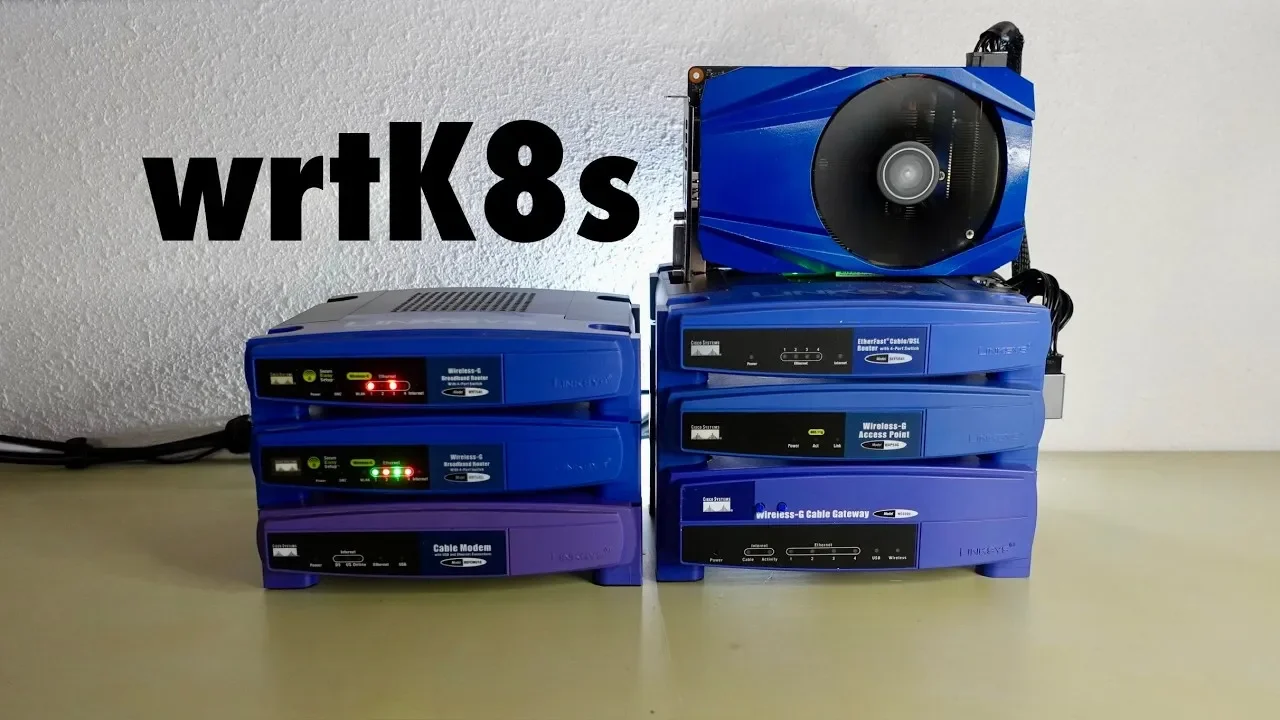 Linksys-Inspired Casemod Delivers Retro Router Vibe for a Modern Kubernetes Homelab