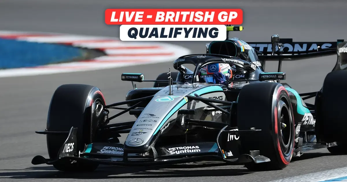 Leclerc leads as Russell suffers a Silverstone scare in windy qualifying