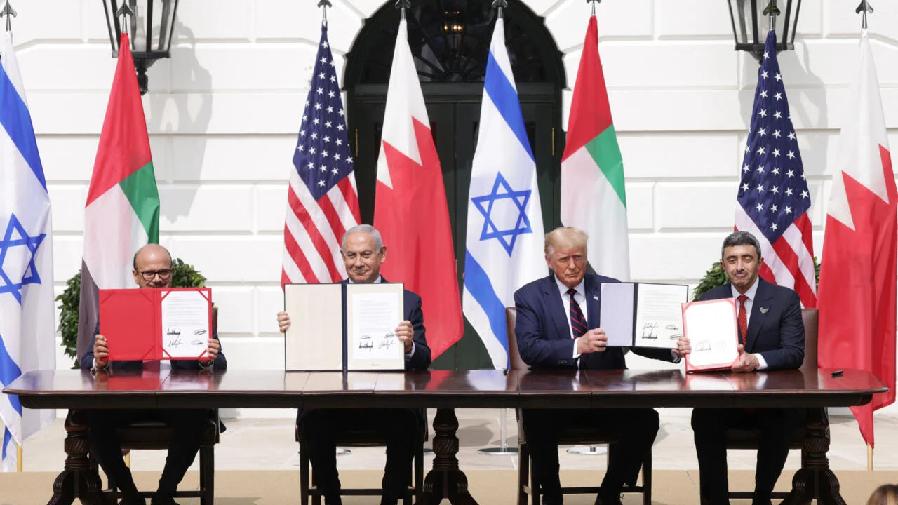 Trump ties Iran peace to broad Abraham Accords sign-ups