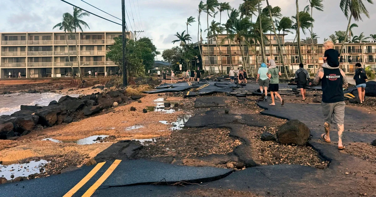 Lowell disrupts Lanai’s lifeline: Hawaii’s cargo port out of action