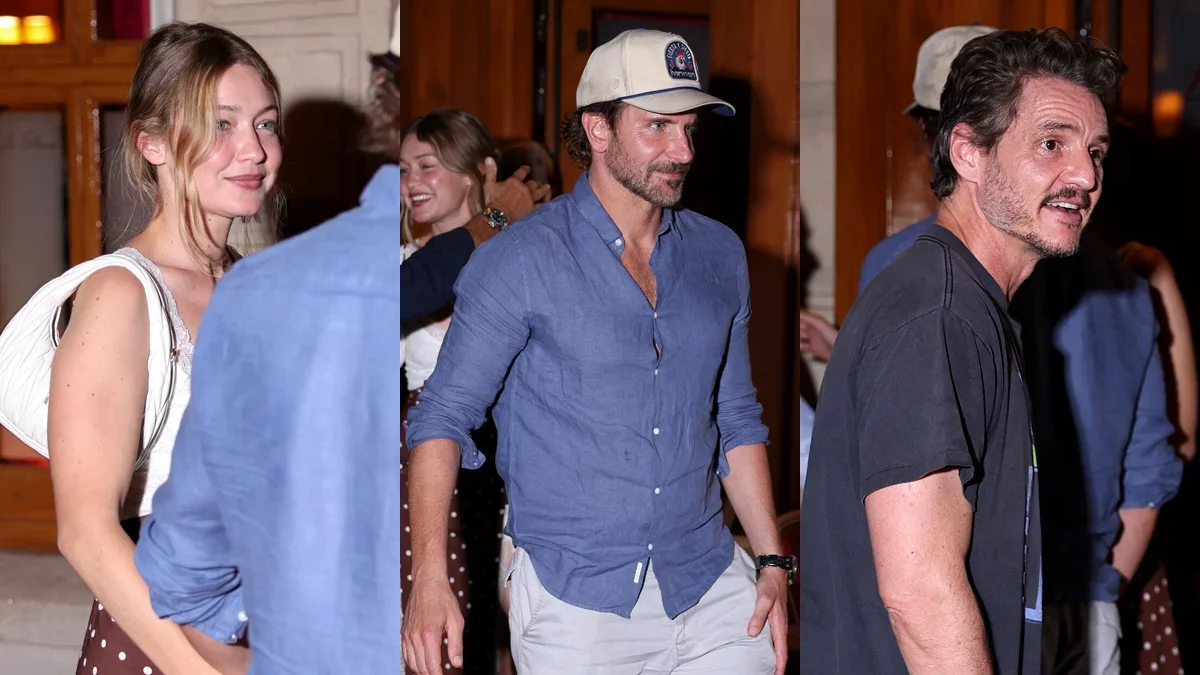Paris Dinner Night: Bradley Cooper, Gigi Hadid & Pedro Pascal Spotted Together