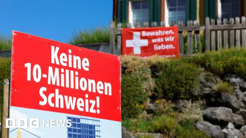 Switzerland votes down 10-million population cap amid immigration debate