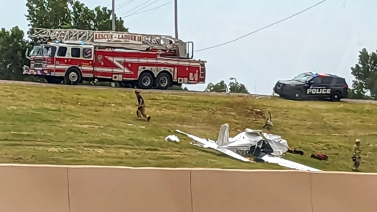 Multiple Crashes in Oklahoma City Leave Pilot Injured, Child Critical, and Man Dead
