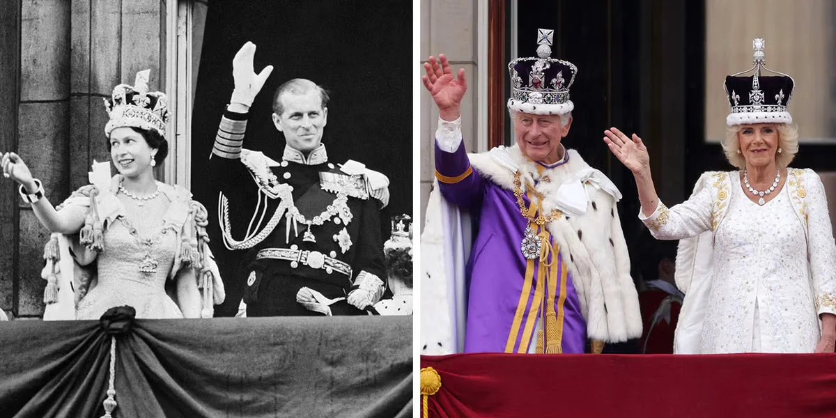 Comparing King Charles III's Coronation to Queen Elizabeth II's in Photos and Lip Reader Insights.
