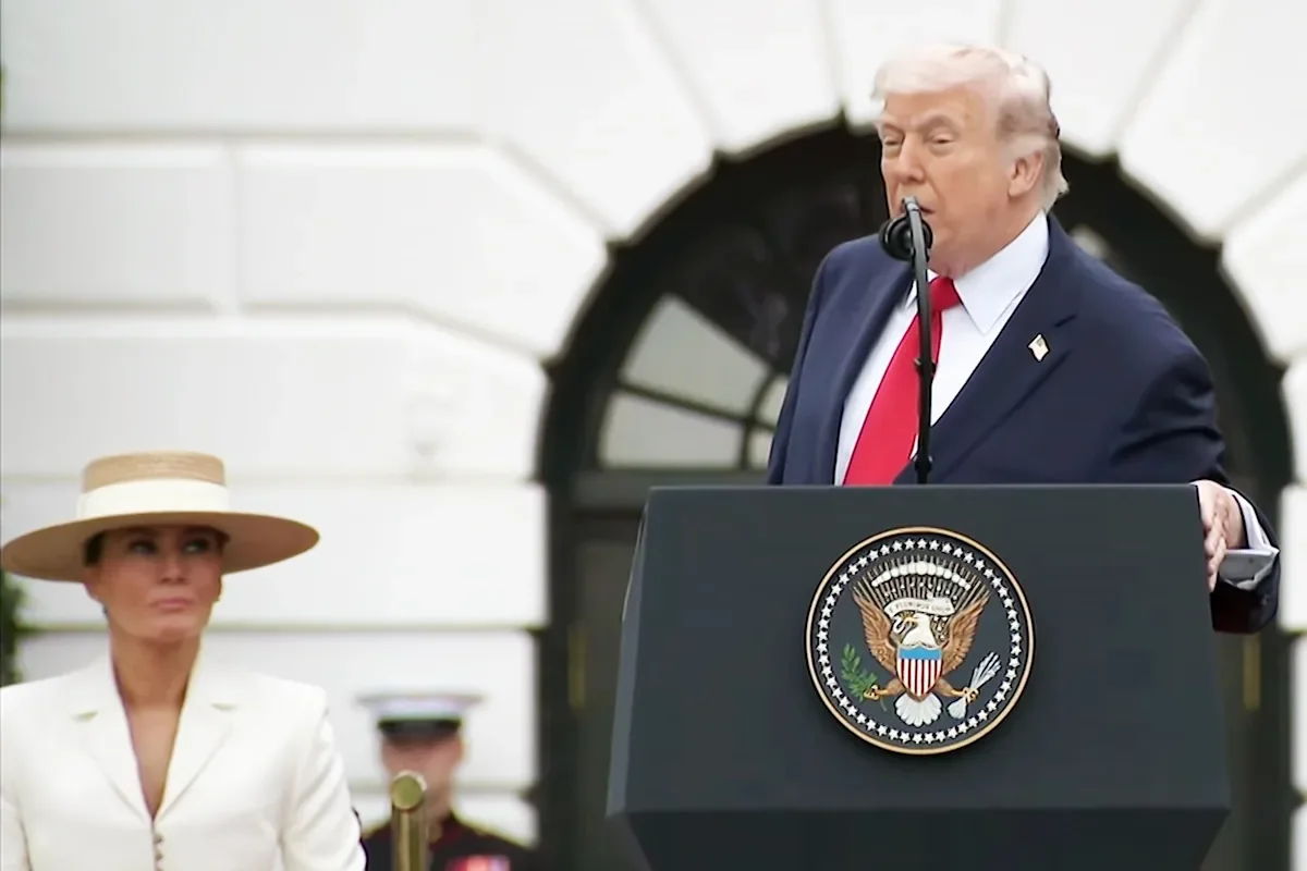 Trump jokes about marriage longevity during King Charles state visit