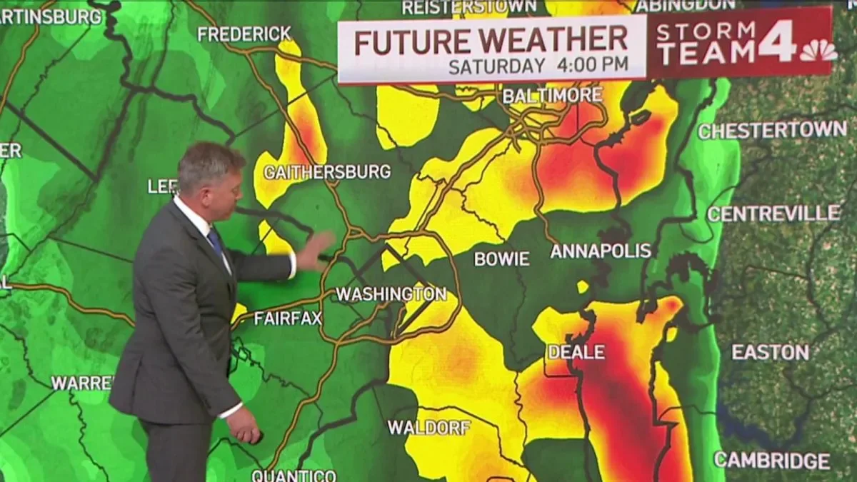 Stormy Start to the Weekend, Clearing Up Later