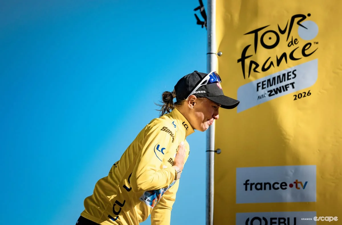 Niewiadoma-Phinney’s 10km solo crowns Tour de France Femmes Queen Stage and yellow jersey