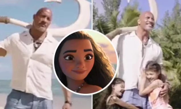 Dwayne Johnson hints at Moana live-action remake.