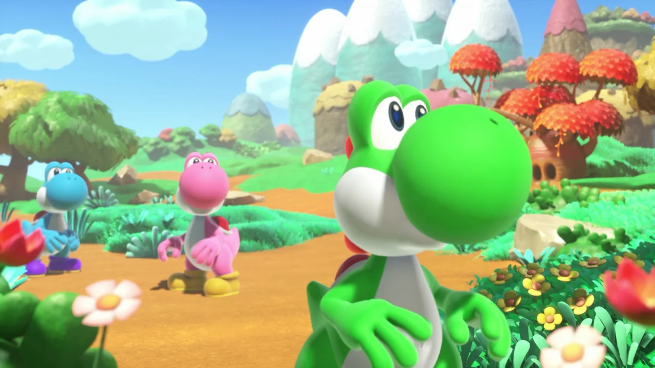 Yoshi's Mysterious Book Turns Platforming Into a Playful Exploration