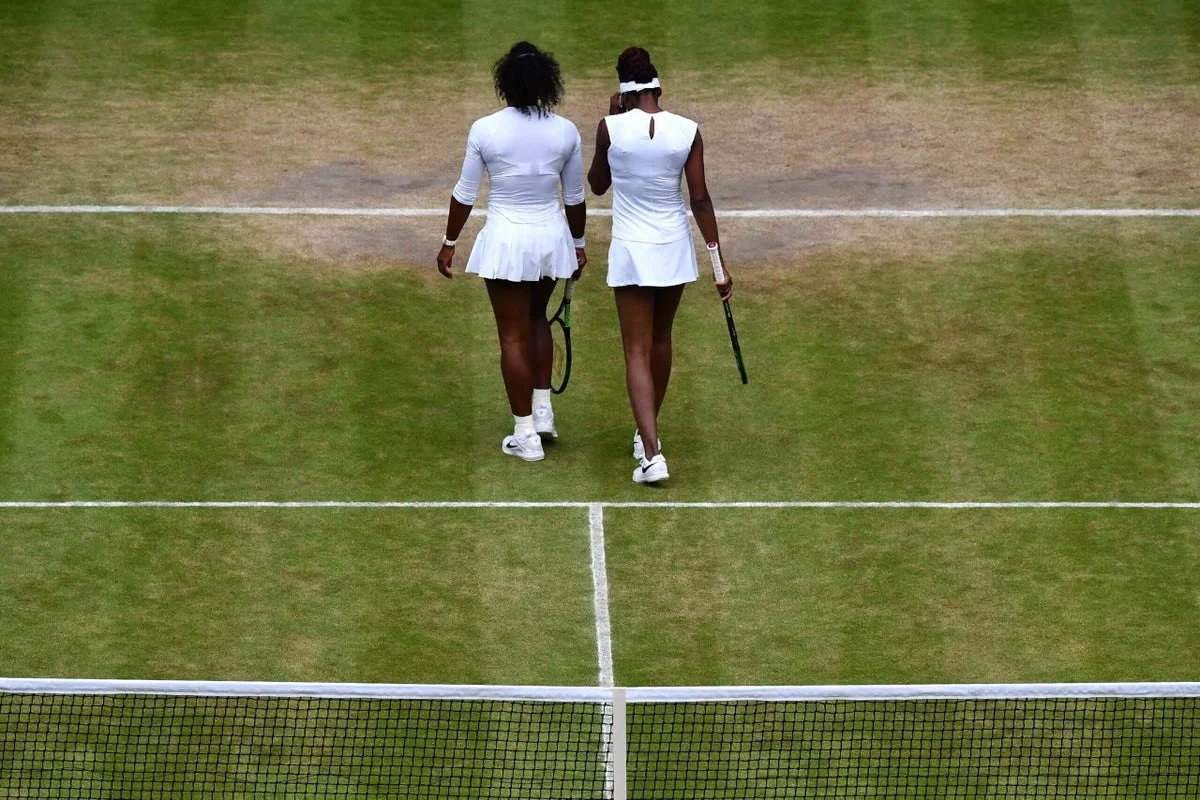 Williams Sisters End Wimbledon Doubles Run After Serena Withdraws with Knee Issue