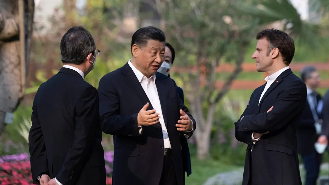 Macron's stance on Taiwan and China causes controversy.