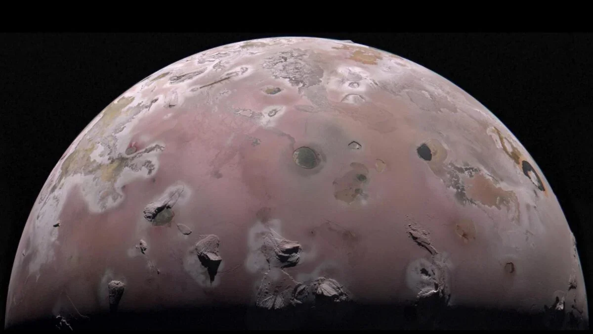 Juno Reveals Subsurface Heat Beneath Io, Solar System's Most Volcanic Moon