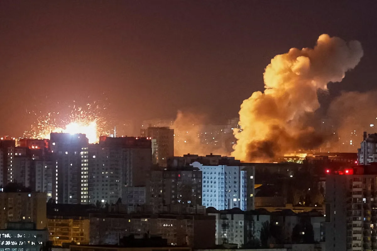 Kyiv Hit by Massive Russian Missile Barrage in Record Attack