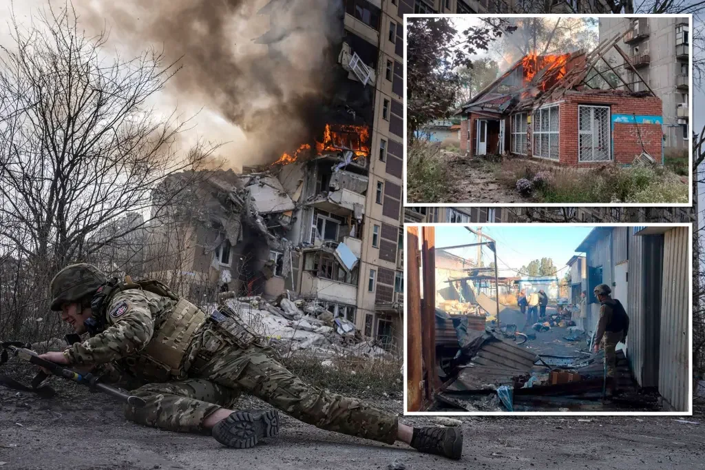 Ukraine's 'Post-Apocalyptic' Frontline City Closed to Civilians Due to Russian Attacks