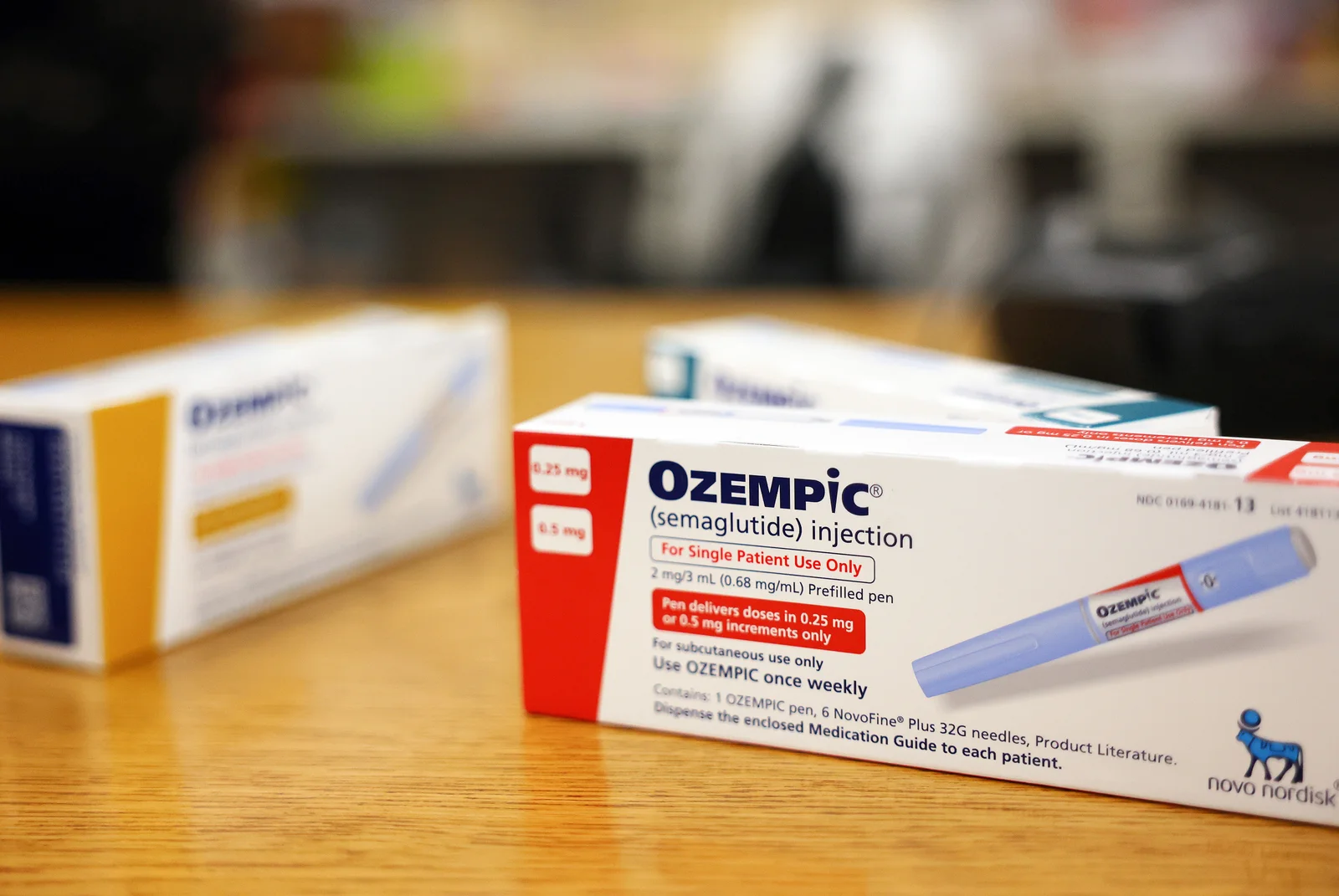 Drug manufacturer hires lobbyists to advocate for Medicare coverage of weight loss medication.