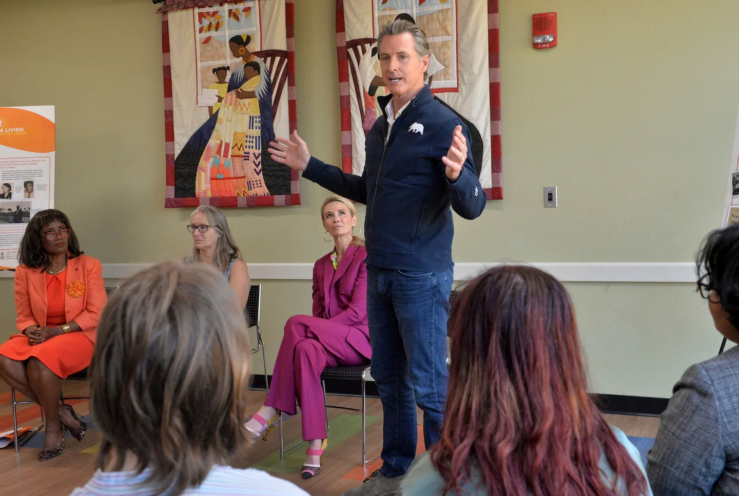 "Newsom's Surprise Visit to Florida College Amid DeSantis Culture War"