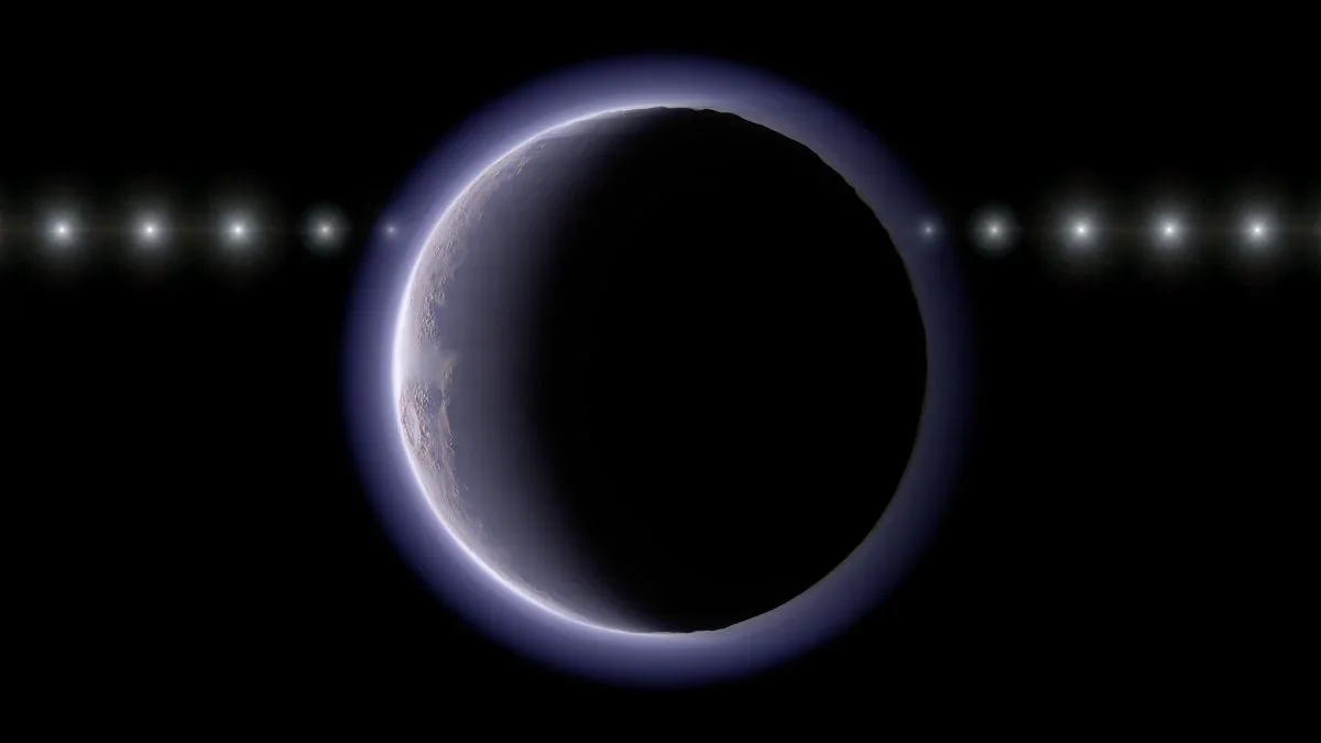 Tiny Kuiper Object Wears a Breath: Atmosphere Detected on a 500-km Plutino