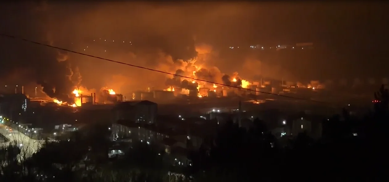 Ukraine strikes Tuapse refinery again, sparking large blaze as Kyiv targets Moscow’s oil revenue