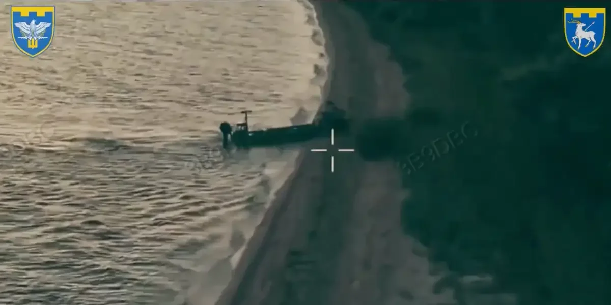 Ukraine executes world's first known robotic amphibious assault