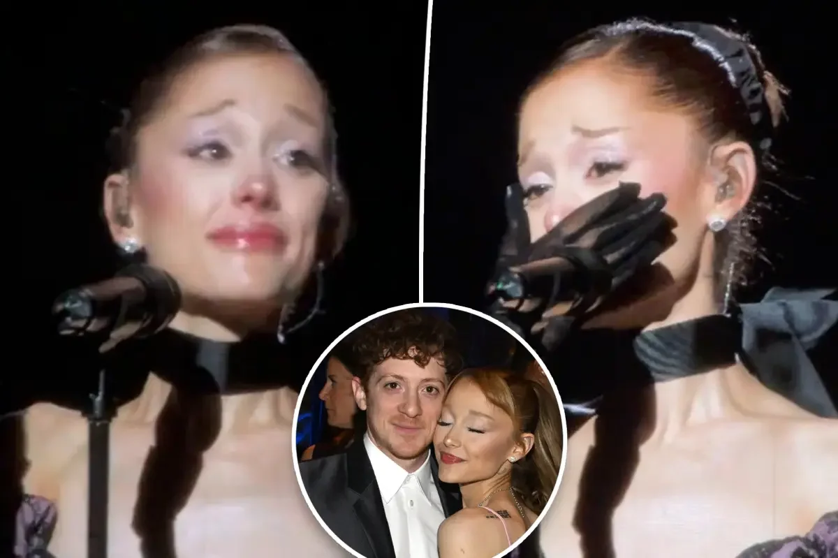 Ariana Grande Delivers Tearful LA Show After Split From Ethan Slater