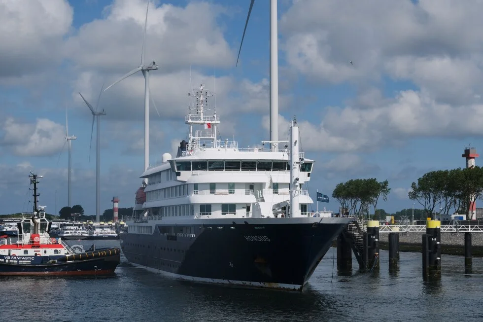 Virus-hit cruise ship docks in Rotterdam for disinfection