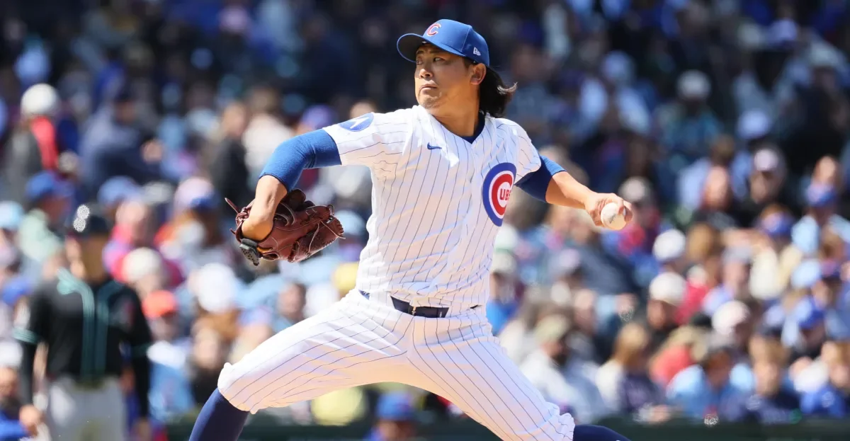 Imanaga Shuts Down D-backs as Happ Lifts Cubs to 2-0 Win