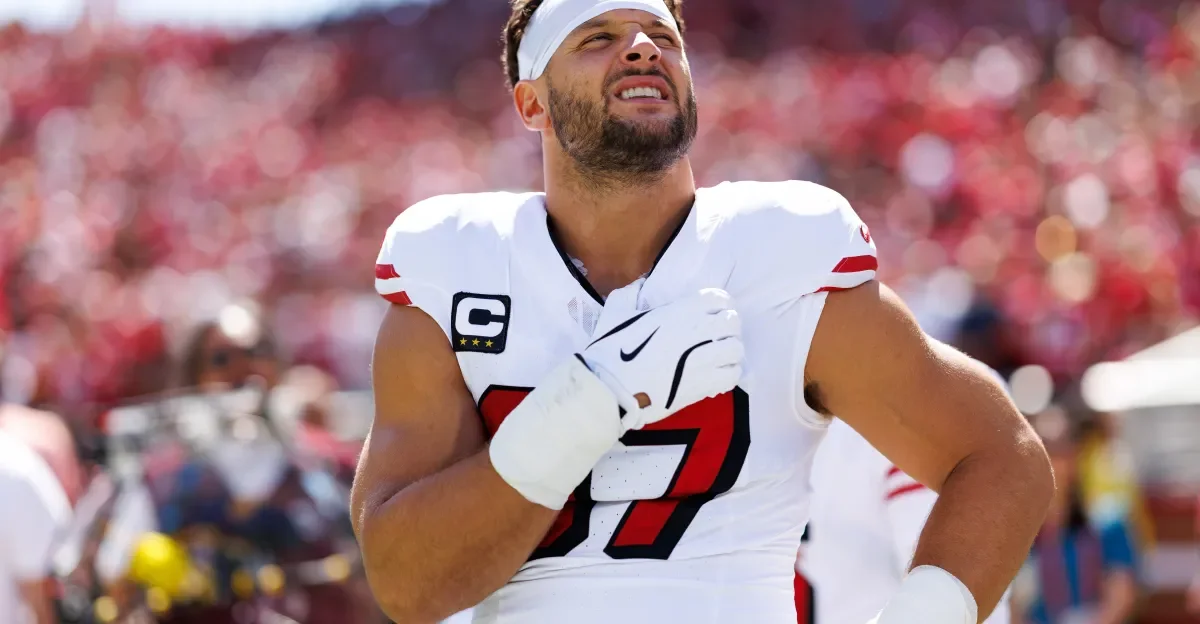 49ers expect Nick Bosa to suit up in Australia, Morris says with high confidence