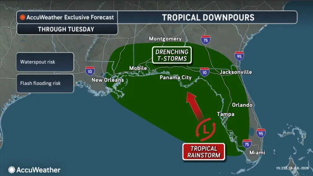 Florida Braces for Bertha: Tropical Storm Expected, Not a Hurricane